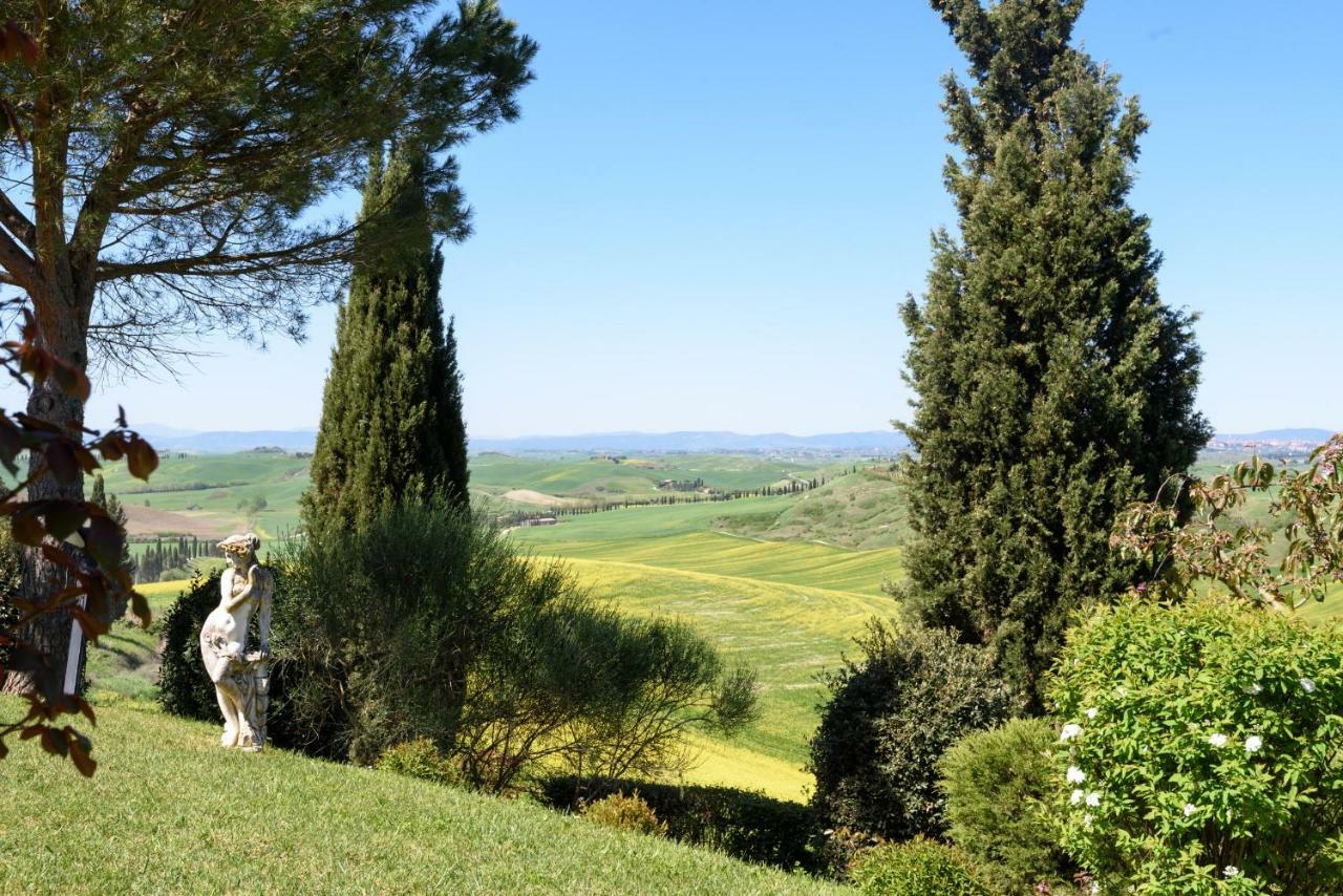 Tuscany Balcony: Crete Senesi Casetta Buitenkant foto